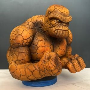 The Thing Marvel Collectible Bust Bank NWT Hard to find